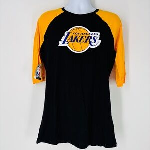 Mitchell & Ness Los Angeles Lakers Women’s T-Shirt Dress NBA Style Size: M